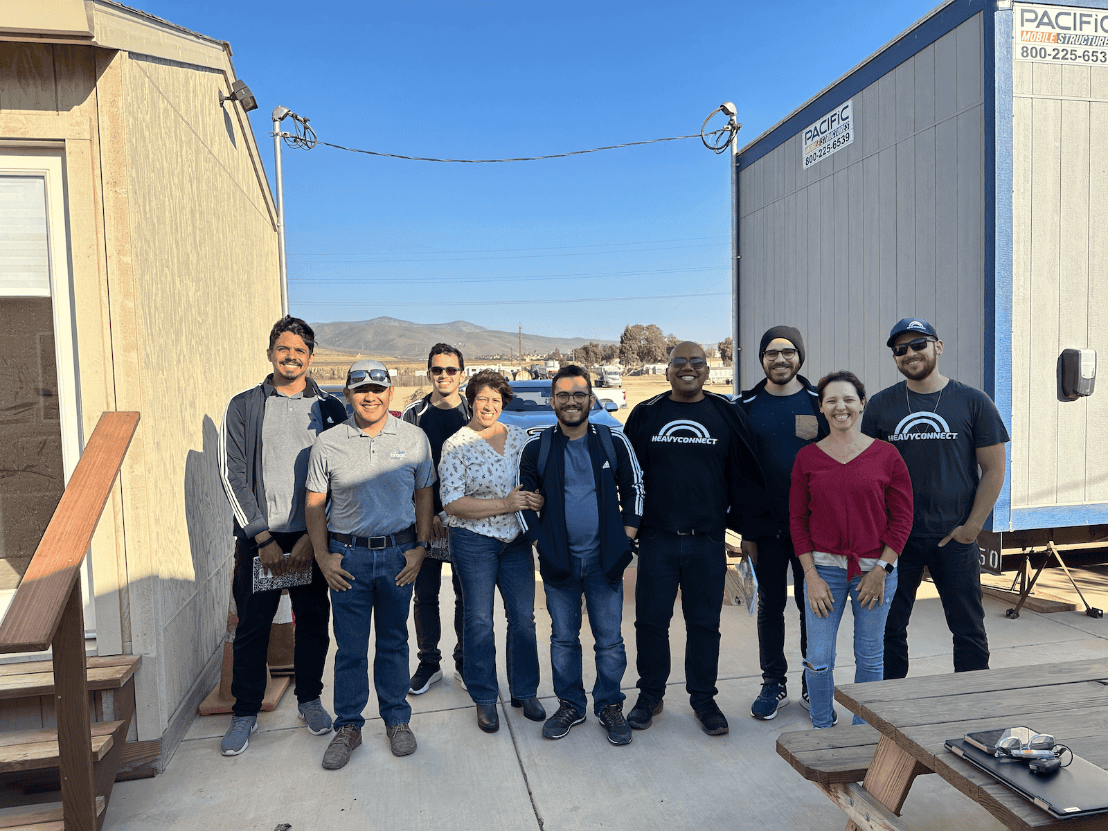 Team visit to discuss food safety and field management