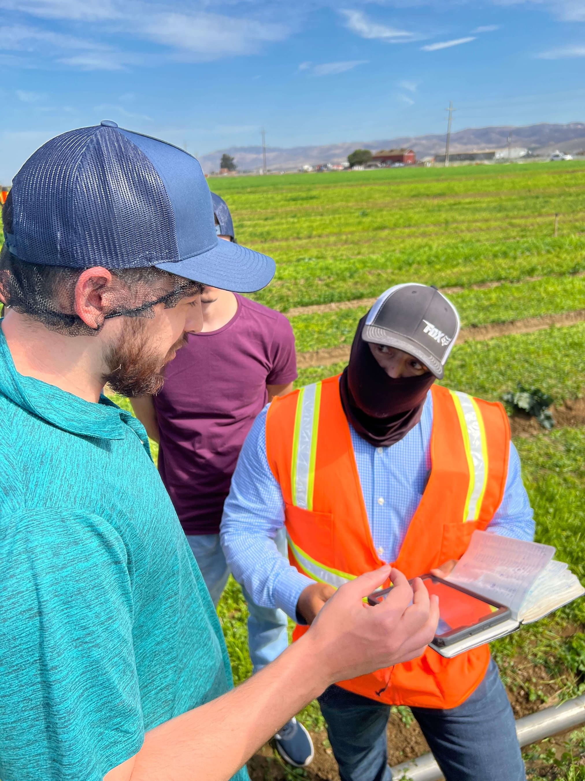 Training field workers on digital data collection and compliance tracking